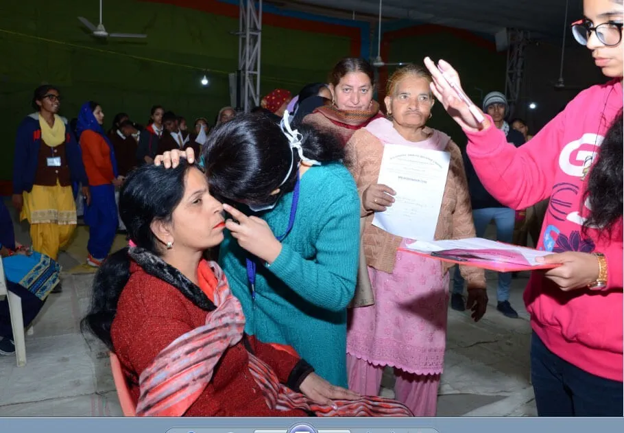 27वां याद-ए-मुर्शिद फ्री आई कैंप: चौथे दिन तक 6708 की ओपीडी, आप्रेशन जारी