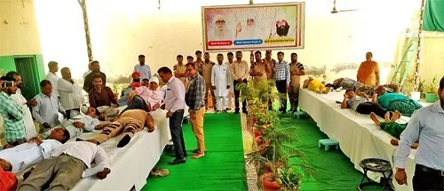 खून बिन जाने न देंगे जिंदगी…, डेरा श्रद्धालुओं ने उत्साह से किया रक्तदान