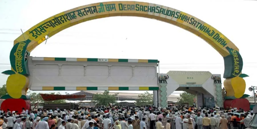 डेरा सच्चा सौदा का पावन रूहानी स्थापना दिवस मनाने उमड़ा आलम