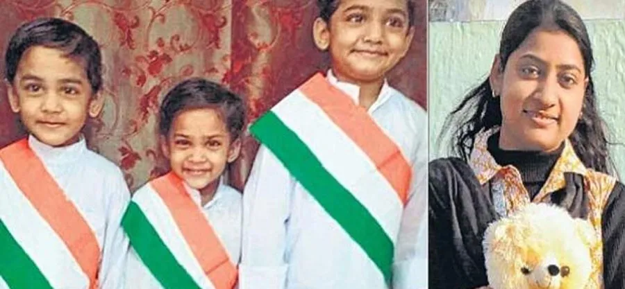 खुलासा: बच्चों को बचाने के लिए मां ने किया संघर्ष, पति ने किया 15 बार चाकू से वार