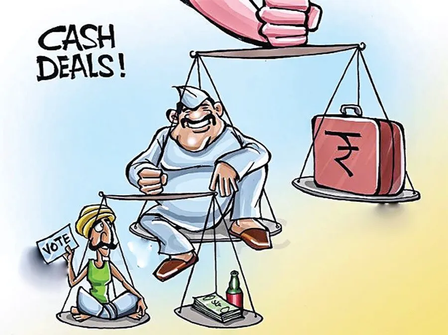 नोटों से वोट, आज के जमाने में बस पैसा ही खुदा है