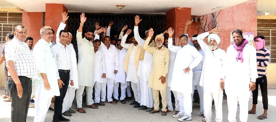 लस्टर लॉस की रार से गेहूं की खरीद बंद