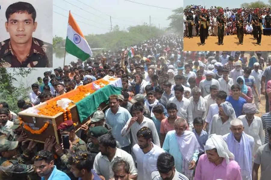 चौबीसी का सपूत संदीप राजकीय सम्मान के साथ पंचतत्व में विलीन