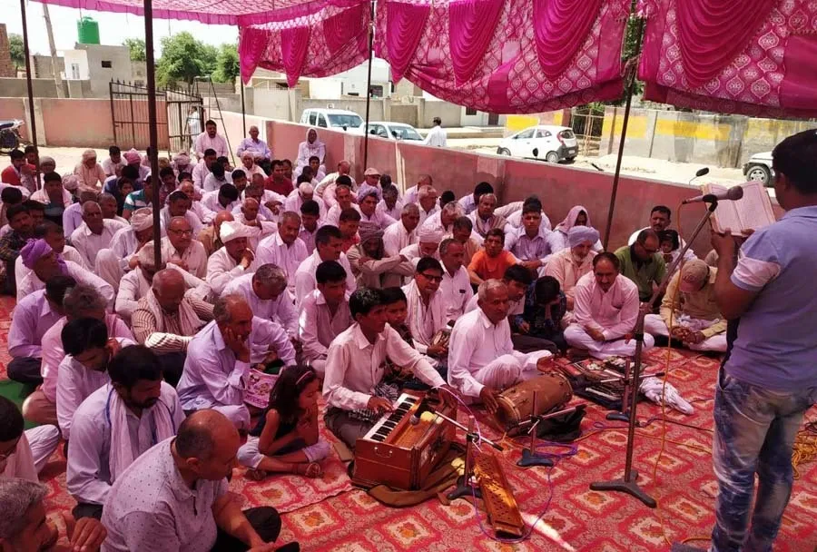 शरीरदानी प्रेमप्रकाश इन्सां के नमित नामचर्चा आयोजित