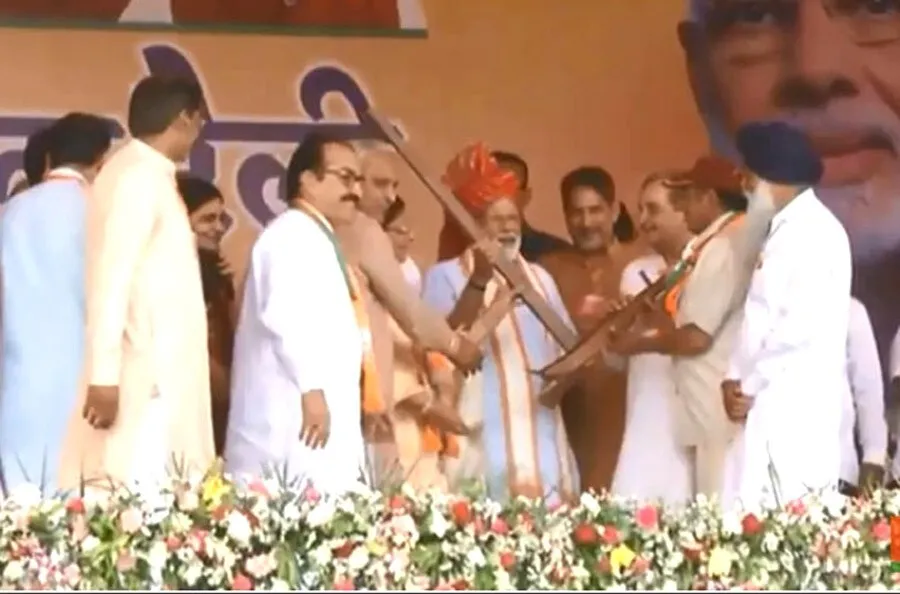 हरियाणा: मोदी ने कहा- कांग्रेस ने सिख विरोधी दंगों के आरोपी को मध्यप्रदेश का मुख्यमंत्री बनाया