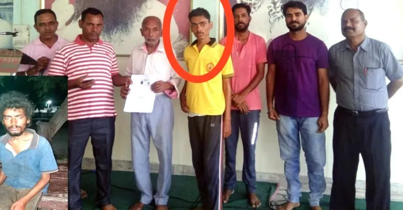 डेरा सेवादारों ने मंदबुद्धि को मिलाया अपनो से