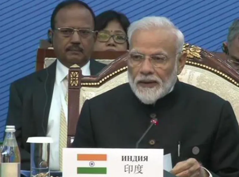 एससीओ को आतंकवाद के खिलाफ साथ आना होगा : नरेंद्र मोदी