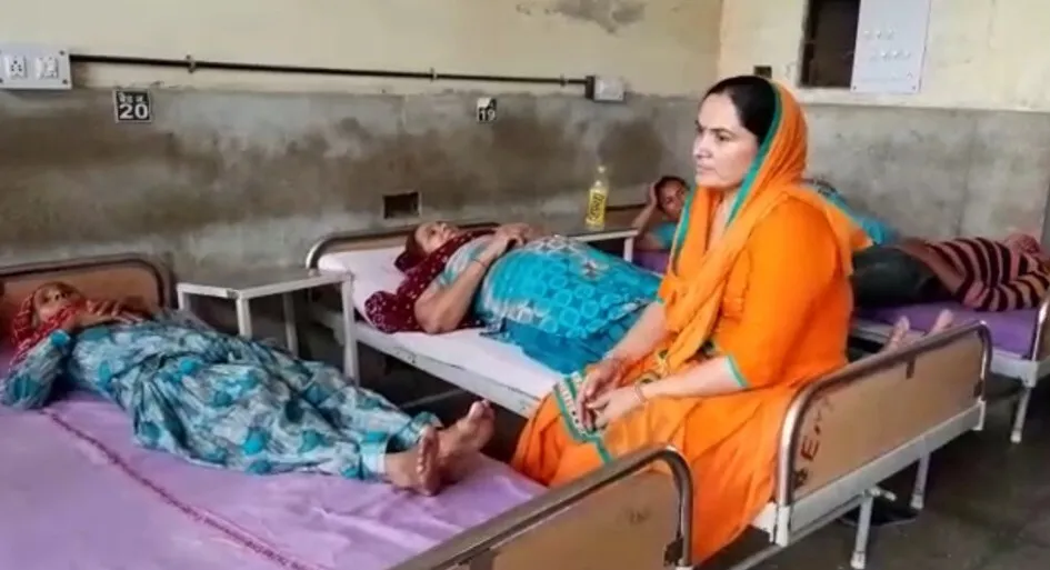 दो वाहनों की टक्कर, सात घायल