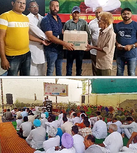 अबोहर व किक्करखेड़ा की साध-संगत ने मासिक नामचर्चा में गाया गुरुयश