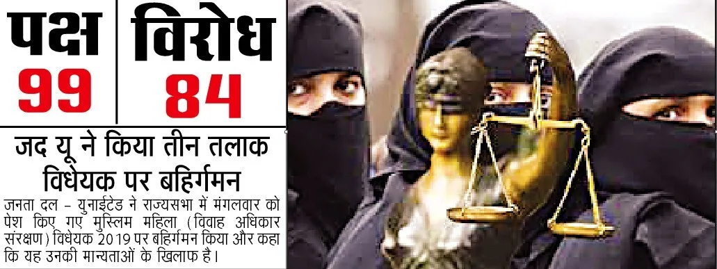 सदियों की कुप्रथा का अंत : Three divorce