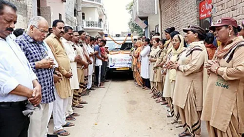 शांति देवी इन्सां के पार्थिव शरीर पर रिसर्च करेंगे मेडिकल स्टूडेंट