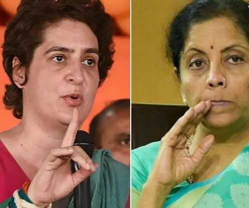 वित्त मंत्री को राजनीति से ऊपर उठकर जनता से सच बोलने की जरूरत: प्रियंका गांधी