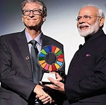 मोदी ग्लोबल गोलकीपर अवार्ड से सम्मानित
