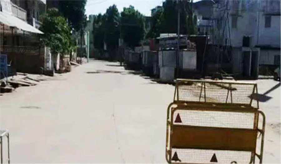 राजस्थान:  मालपुरा में कर्फ्यू जारी, पुलिस बल तैनात, इंटरनेट सेवा बंद