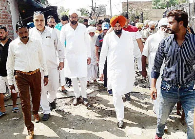 विधायक पिंकी ने गोलबाग में विकास कार्याें का लिया जायजा