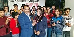 14वीं एशियन शूटिंग चैंपियनशिप में आद्या ने जीते दो गोल्ड