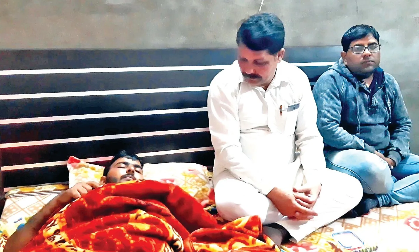 अबोहर : जम्मू से सकुशल लौटे संजीव चराया