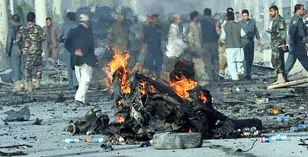 अफगानिस्तान में आत्मघाती विस्फोट में आठ जवानो की मौत
