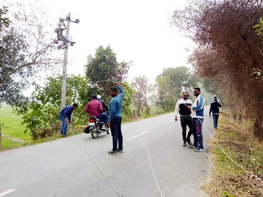 रतिया: किसानों के ट्यूबल को बिजली देने के लिए बिजली विभाग ने कसी कमर