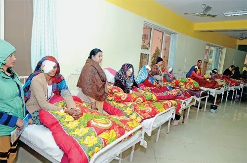 Eye Screening Camp: 7203 मरीजों की जांच, 96 मरीजों के हुए आपरेशन