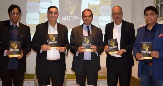 जे एम फाइनेंशियल सर्विसेज लिमिटेड ने किया इंवेस्टोरीज एनकडॉट्स फ्रॉम द फाइनेंशियल वर्ल्ड पुस्तक का विमोचन