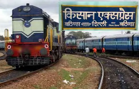 किसान एक्सप्रेस के श्रीगंगानगर तक विस्तार का प्रस्ताव