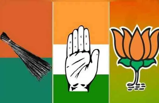 दिल्ली ‘आप’, भाजपा व कांग्रेस के लिए बनी चुनौती