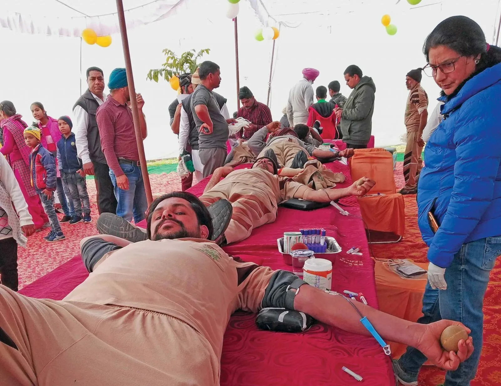 पटियाला : डेरा सच्चा सौदा अनुयायियों ने किया 502 यूनिट रक्तदान