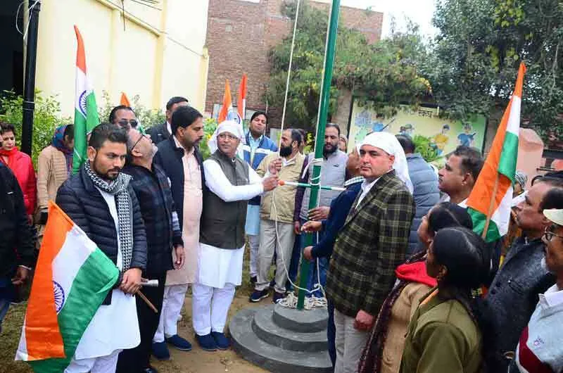 नगर परिषद में 436वीं ध्वजारोहण कार्यक्रम का आयोजन