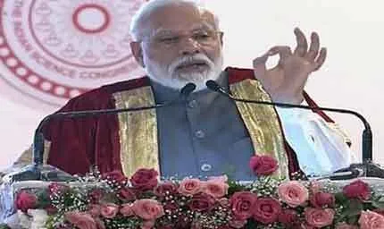 देश का विकास विज्ञान, प्रौद्योगिकी की सफलता पर निर्भर: मोदी