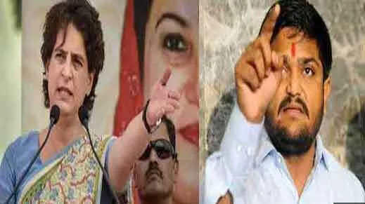 प्रियंका का आरोप :  समाज के लोगों की आवाज उठाने पर भाजपा कर रही है हार्दिक को परेशान