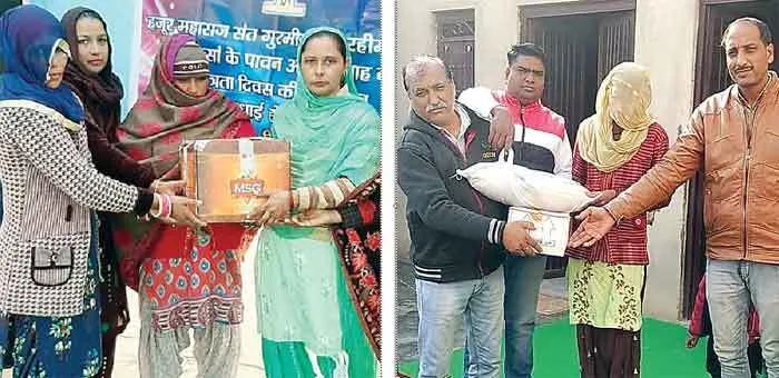 पावन अवतार माह की ब्लॉकस्तरीय नामचर्चाओं में गाया गुरुयश