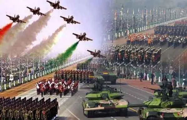 राजपथ पर दुनिया ने देखा देश की सैन्य शक्ति का नजारा