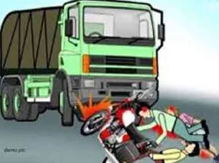 सड़क दुर्घटना में दो लोगों की मौत, एक घायल