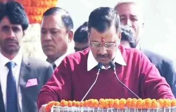 तीसरी बार दिल्ली के सीएम बने अरविन्द केजरीवाल