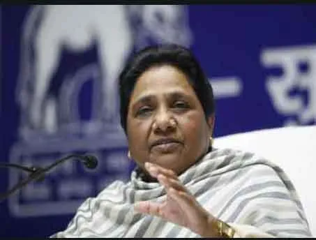 सत्ता में आने पर भदोही का नाम फिर होगा संत रविदासनगर : मायावती