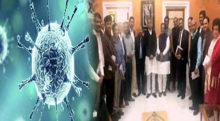 गहलोत ने की कोरोना वायरस से बचाव की व्यवस्थाओं की समीक्षा