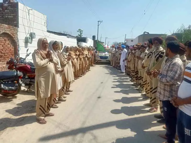 गुरदेव कौर इन्सां का पार्थिव शरीर मेडीकल रिसर्च के लिए दान