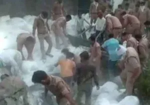 Accident in Auraiya