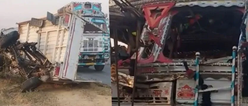 इटावा में सड़क हादसे में छह मरे, एक घायल