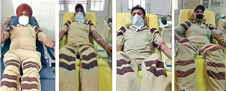 Blood Donation: ब्लॉक कछवी के सेवादारों ने किया 22 यूनिट रक्तदान