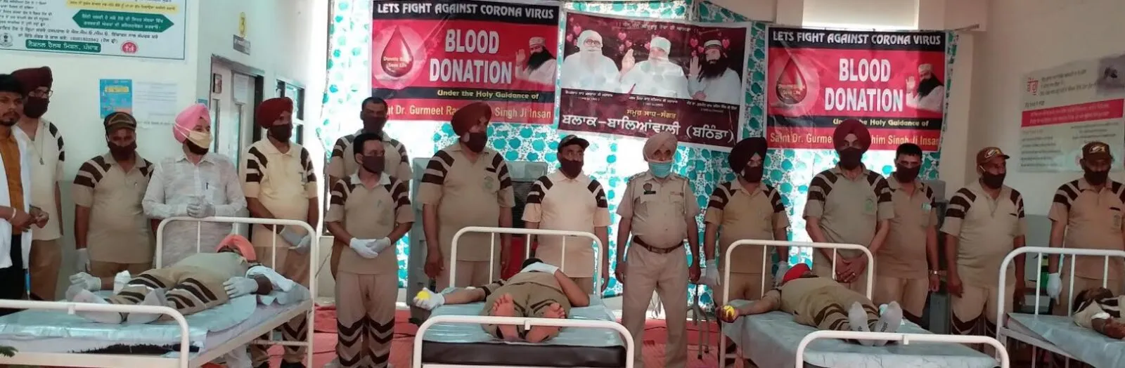 ब्लॉक बालियांवाली के सेवादारों ने किया 42 यूनिट रक्तदान