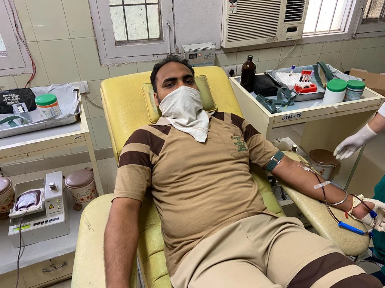 सराहनीय। जिला पटियाला की ओर से ब्लड बैंक में रक्तदान की मुहिम जारी
