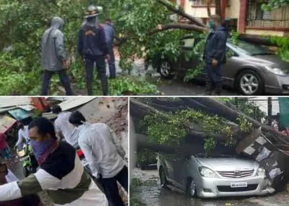निसर्ग’ ने महाराष्ट्र में मचायी भारी तबाही