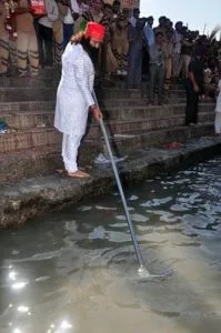 ganga river, Saint Dr. MSG