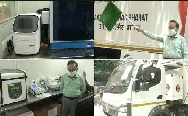 हर्षवर्धन ने देश की पहली मोबाइल आई लैब लाँच की