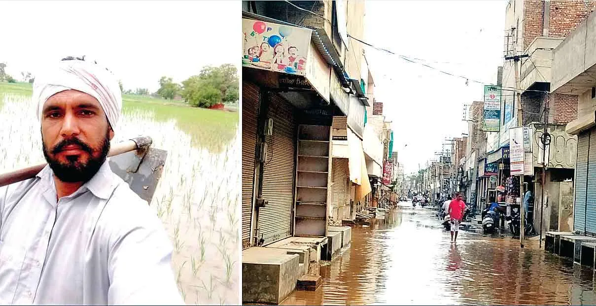 मानसून की पहली बारिश से लोगों को मिली गर्मी से राहत, किसान बागोबाग