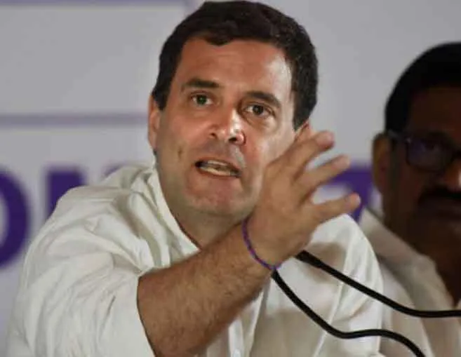 चीनी आक्रामकता के सामने मोदी का समर्पण : राहुल