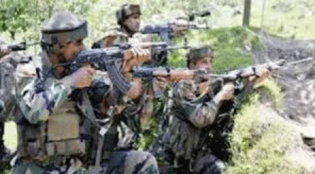 शोपियां में सुरक्षा बलों के साथ मुठभेड़ में दो आतंकवादी ढेर