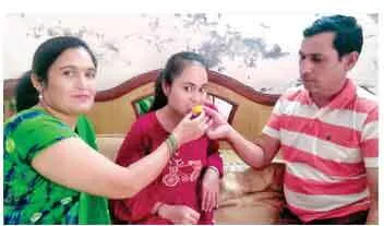 एनी ने 12वीं में हासिल किए 96.44 प्रतिशत अंक